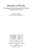 Plurality of Words: The Extraterrestrial Life Debate from Democritus to Kant - Dick, Steven J, PH D