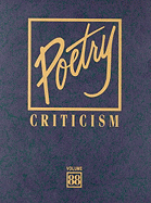 Poetry Criticism - Gale Research Inc