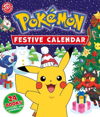 Pokemon: Festive Calendar: A festive collection of 24 books, activities and surprises! - Pokmon