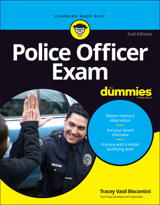 Police Officer Exam for Dummies - Biscontini, Tracey Vasil