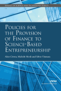 Policies for the Provision of Finance to Science-Based Entrepreneurship