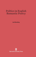 Politics in English Romantic Poetry