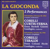 Ponchielli: La Gioconda - 2 Performances - Anselmo Colzani (vocals); Bonaldo Giaiotti (vocals); Cesare Bardelli (vocals); Franco Corelli (vocals);...