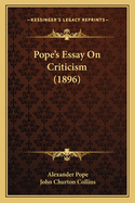 Pope's Essay on Criticism (1896)