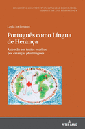 Portugus como Lngua de Herana: A coeso em textos escritos por crianas plurilngues