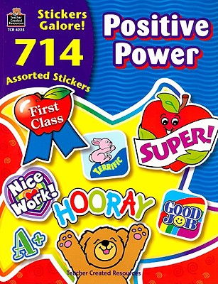 Positive Power Stickers Galore! - Teacher Created Materials Inc (Creator)