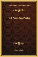 Post Augustan Poetry