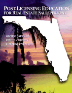 Post-Licensing Education for Real Estate Salespersons - Gaines, George