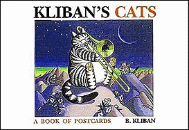 Postcard-Kliban's Cats - Kliban, B