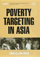 Poverty Targeting in Asia - Weiss, John (Editor)