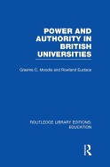 Power and Authority in British Universities