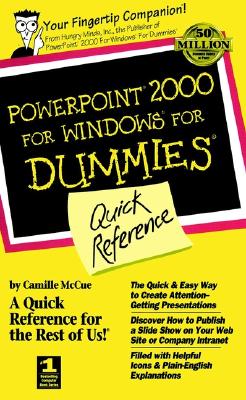 PowerPoint 2000 for Windows for Dummies Quick Refernce - McCue, Camille