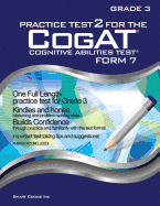 Practice Test 2 for the Cogat - Form 7 - Grade 3 (Level 9): Cogat - Grade 3: Cogat - Grade 3