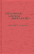 Pragmatic Choral Procedures - Hammar, Russell A