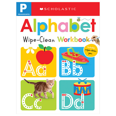 Pre-K Alphabet Wipe-Clean Workbook: Scholastic Early Learners (Wipe-Clean) - Scholastic