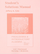 Prealgebra & Introductory Algebra Student's Solutions Manual