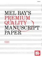 Premium Quality Manuscript Paper Twelve-Stave Quire (24)