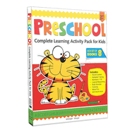 Preschool Complete Learning Activity Pack for Kids (Box Set of 8 Books)
