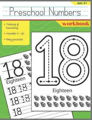 Preschool Numbers Workbook: Handwriting Numbers & Easy Number Puzzles for Kids - Legge, Patt