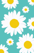 Pretty Daisy Dot Grid Journal: Pretty Blank Dotted Grid Notebook for Journaling, Notetaking, Sketching and Creative Writing
