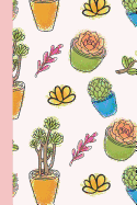 Pretty Succulents Notebook: Journal with Designer Interior