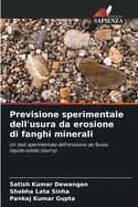 Previsione sperimentale dell'usura da erosione di fanghi minerali