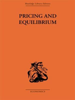 Pricing and Equilibrium - Schneider, Erich