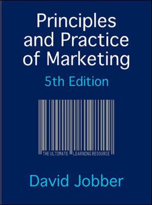 Principles and Practice of Marketing - Jobber, David