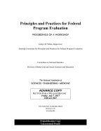 Principles and Practices for Federal Program Evaluation: Proceedings of a Workshop