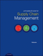 Principles and Tools for Supply Chain Management - Webster, Scott Taggart