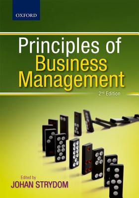 Principles Of Business Management Book By Johan Strydom