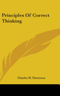 Principles Of Correct Thinking