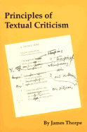 Principles of Textual Criticism - Thorpe, James