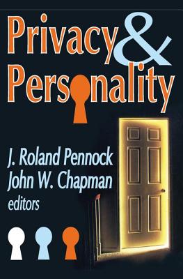 Privacy & Personality - Chapman, John W