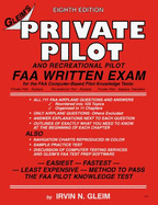 Private Pilot and Recreational Pilot FAA Written Exam - Gleim, Irvin N