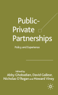 Private-Public Partnerships: Policy and Experience