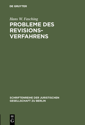 Probleme des Revisionsverfahrens - Fasching, Hans W