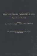 Proceedings in Parliament 1628: Volume VI: Appendixes and Indexes