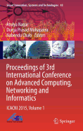 Proceedings of 3rd International Conference on Advanced Computing, Networking and Informatics: Icacni 2015, Volume 1