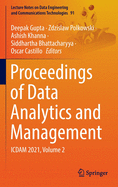 Proceedings of Data Analytics and Management: ICDAM 2021, Volume 2