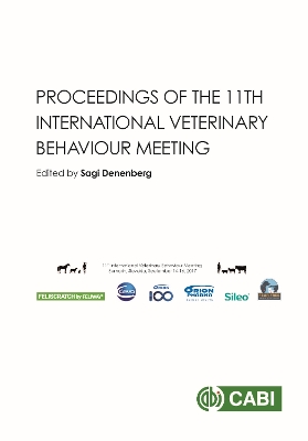 Proceedings of the 11th International Veterinary Behaviour Meeting - Denenberg, Sagi (Editor)