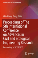 Proceedings of The 5th International Conference on Advances in Civil and Ecological Engineering Research: Proceedings of ACEER2023