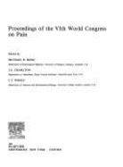 Proceedings of the Vith World Congress on Pain