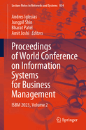 Proceedings of World Conference on Information Systems for Business Management: ISBM 2023, Volume 1