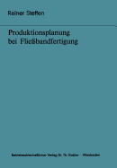 Produktionsplanung Bei Fliebandfertigung