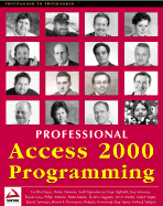 Professional Access 2000 Programming - Blackburn, Ian, and Martins, Felipe, and Dewson, Robin