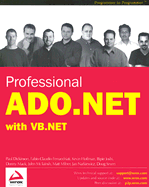 Professional ADO.NET with VB.NET