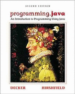 Programming.Java: An Introduction to Programming Using Java, Second Edition: An Introduction to Programming Using Java, 2nd