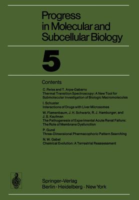 Progress in Molecular and Subcellular Biology - Arpa-Gabarro, T (Contributions by), and Flamenbaum, W (Contributions by), and Gabel, N (Contributions by)