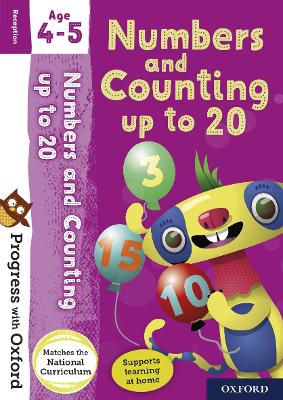 Progress with Oxford: Numbers and Counting up to 20 Age 4-5 - Hodge, Paul